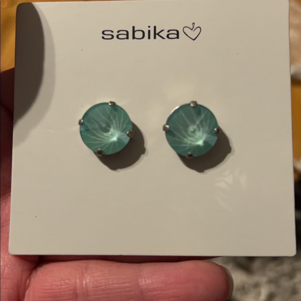 Beautiful Jade Sabika Vienna Stud earrings